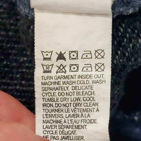 Fender Custom Shop Lucky Brand Men's Large Long Sleeve Pullover Sweater Blue - Picture 7 of 10